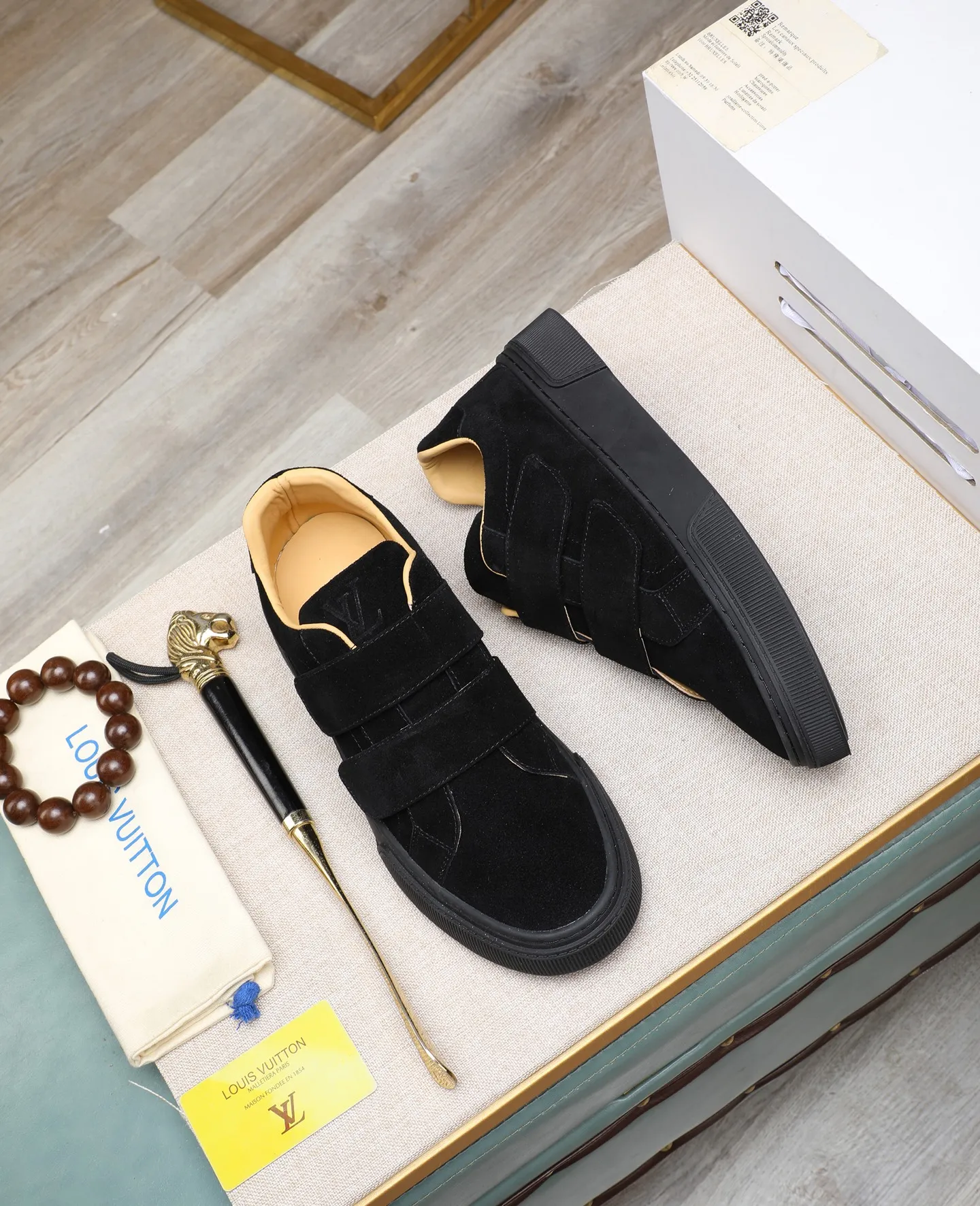 Men's shoes 💰460 [LV～] Men's casual shoes 2025z cabinet sales simultaneously 🔶Size: 38-44 #️⃣ 🔷3 colors🔜The upper is made of multi-material splicing➕cow leather lining, comfortable and breathable, sole: original comfortable and wear-resistant outsole, ⚠️real thing📱photographed🎬real thing is better📢📢📢